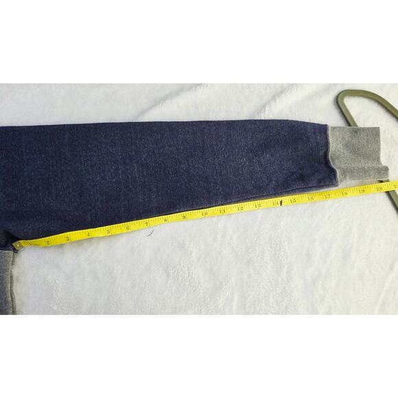 Minnesota Timberwolves Sweatshirt Medium Gray Blue Raglan NBA Athleisure Unisex - Picture 9 of 9